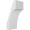 Ekena Millwork 6-in. W x 6-in. D x 14-in. H Westlake Architectural Grade PVC Knee Brace BRCP06X06X14WTL - alternate 1